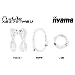 IIYAMA 68.6cm (27') XB2797HSU-W1 16:9 HDMI+DP+2xUSB-C IPS — Buy in Cyprus with Fast Delivery