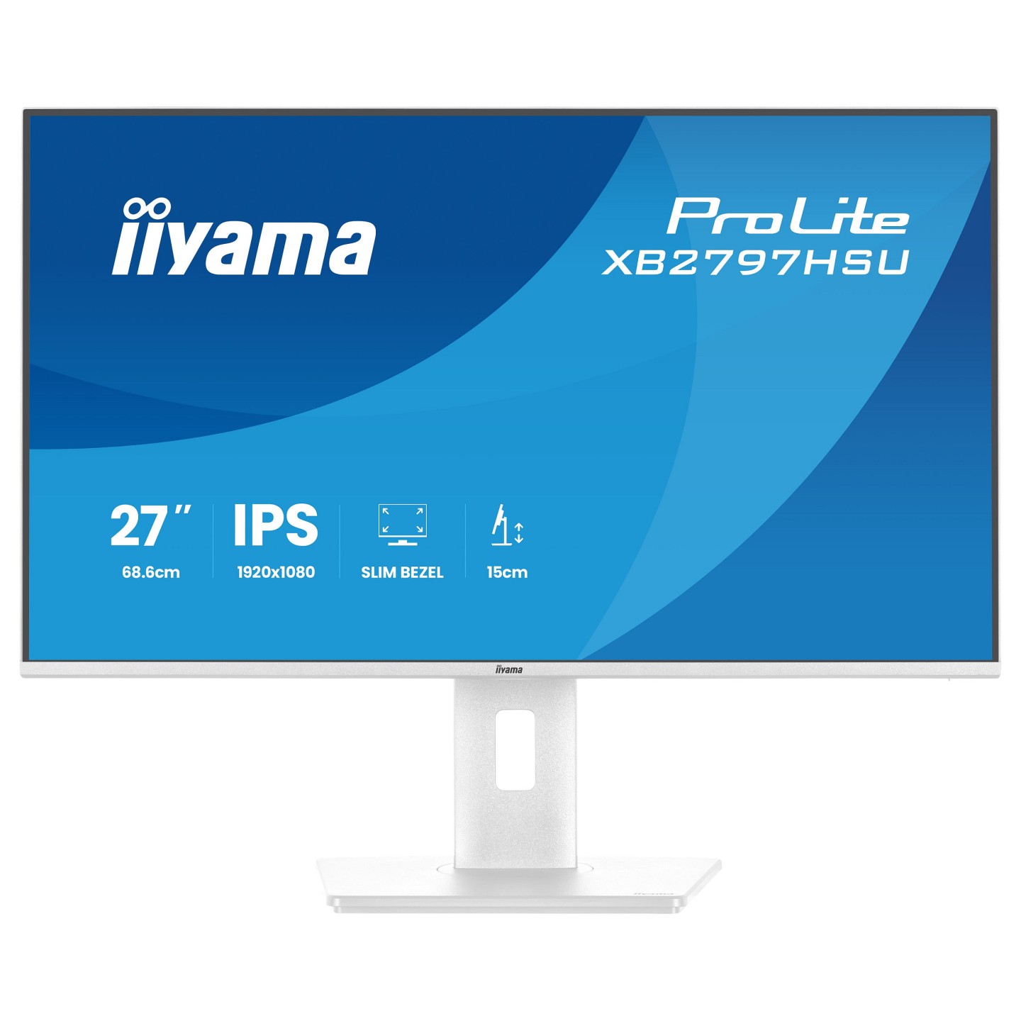 IIYAMA 68.6cm (27') XB2797HSU-W1 16:9 HDMI+DP+2xUSB-C IPS — Buy in Cyprus with Fast Delivery