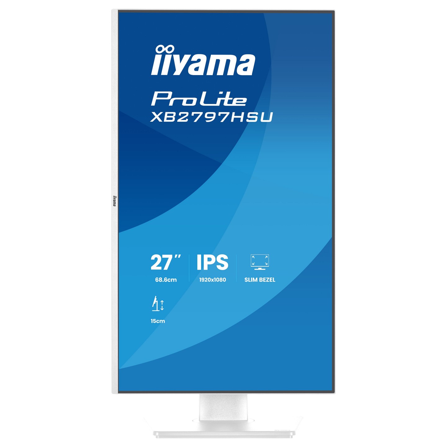 IIYAMA 68.6cm (27') XB2797HSU-W1 16:9 HDMI+DP+2xUSB-C IPS — Buy in Cyprus with Fast Delivery