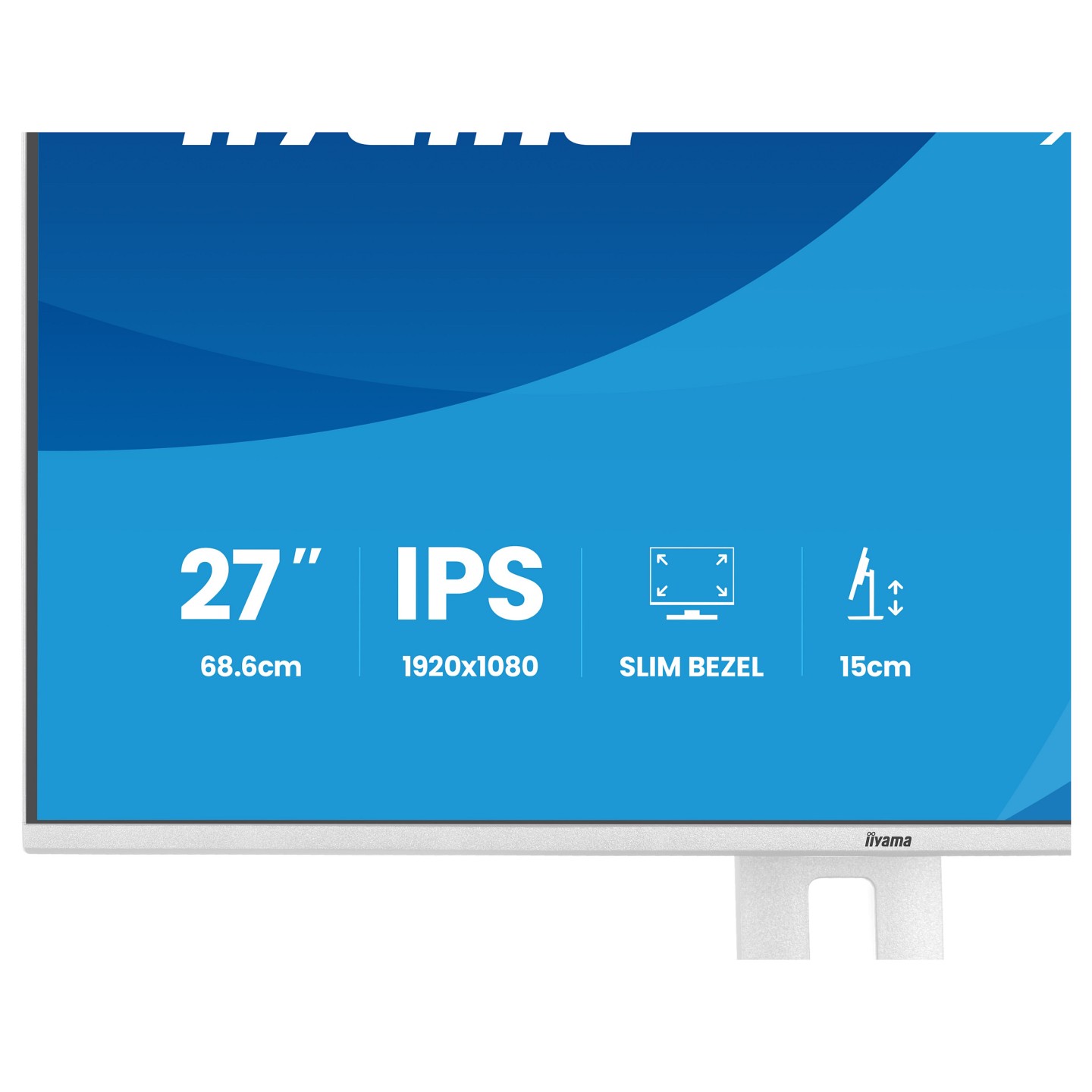 IIYAMA 68.6cm (27') XB2797HSU-W1 16:9 HDMI+DP+2xUSB-C IPS — Buy in Cyprus with Fast Delivery