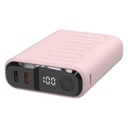 Powerbank RealPower PB-10000C PD+ mit 3xType-C.Rose — Buy in Cyprus with Fast Delivery