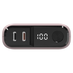 Powerbank RealPower PB-10000C PD+ mit 3xType-C.Rose — Buy in Cyprus with Fast Delivery