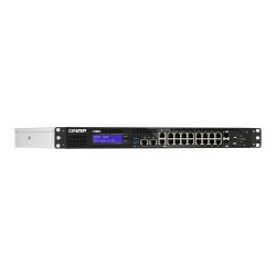 QNAP Smart Edge QGD-1602 - Switch - Smart - 2 x 10 Gigabit SFP+ + 8 x 2.5GBase-T + 8 x 10 100 1000 - an Rack montierbar