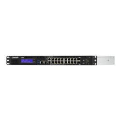 QNAP Smart Edge QGD-1602 - Switch - Smart - 2 x 10 Gigabit SFP+ + 8 x 2.5GBase-T + 8 x 10 100 1000 - an Rack montierbar