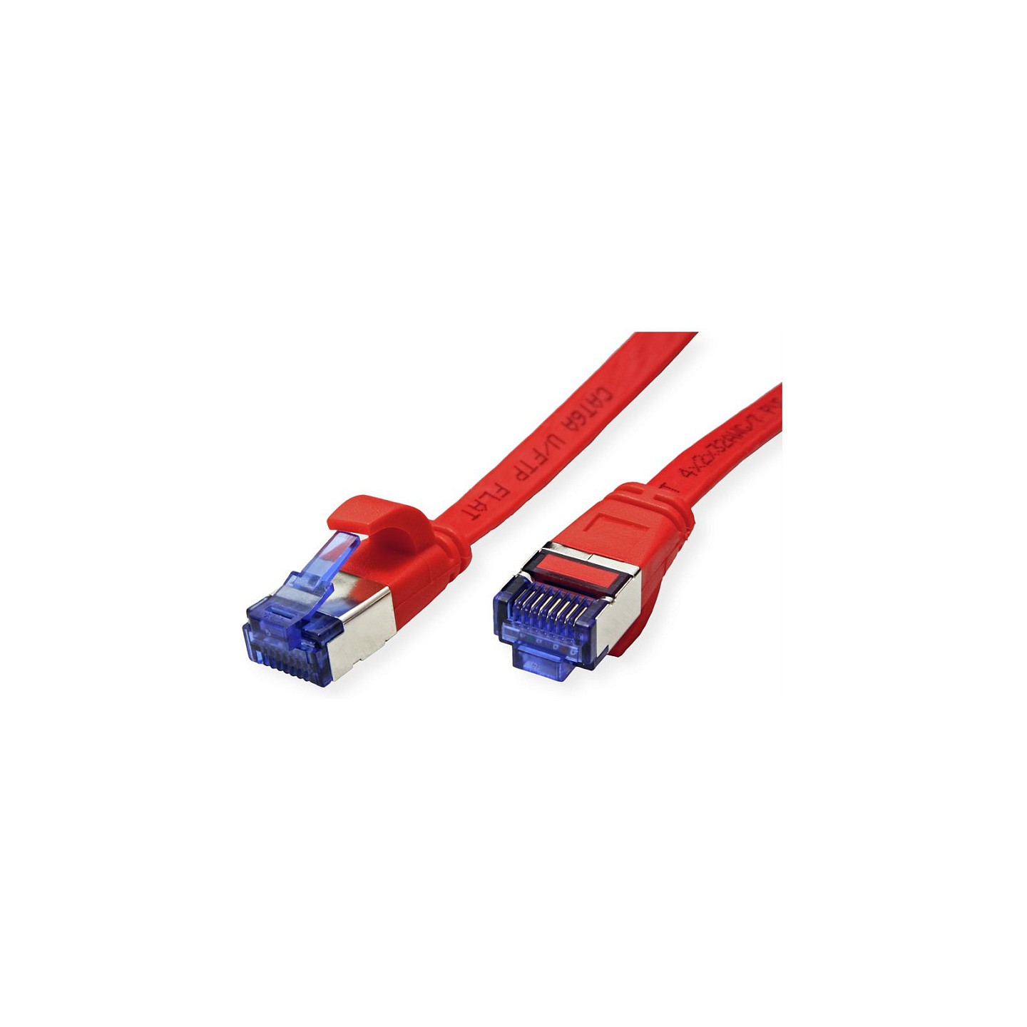 VALUE Patchkabel Cat.6A (Class EA) FTP. extra-flach. rot. 1.5 m — Buy in Cyprus with Fast Delivery