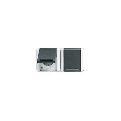 Jung 8220 W AP WD-Doppel-Steckdose waagerecht — Buy in Cyprus with Fast Delivery