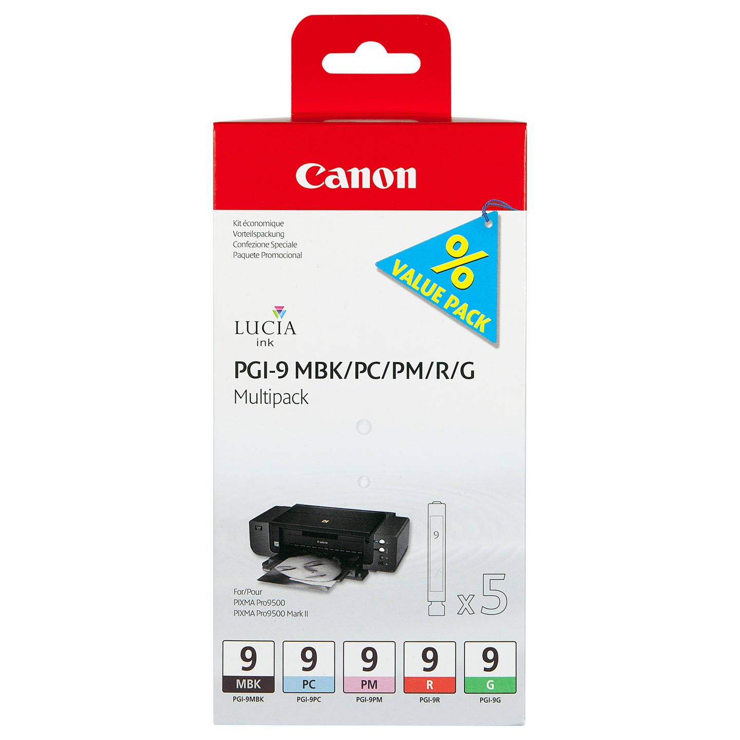Canon Tintenpatronen PGI-9 Multipack (5 Farben) — Buy in Cyprus with Fast Delivery