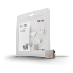 LINDY USB Typ A Portschlösser 10xOrange Erweiterung f 40453 — Buy in Cyprus with Fast Delivery