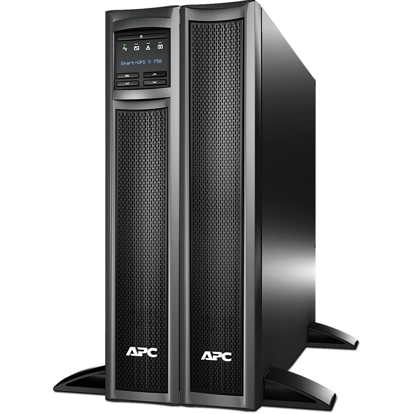 APC Smart-UPS X SMX750I - 750VA/600W - Rack/Tower Convertible, 8× IEC C13, USB, Expandable Runtime
