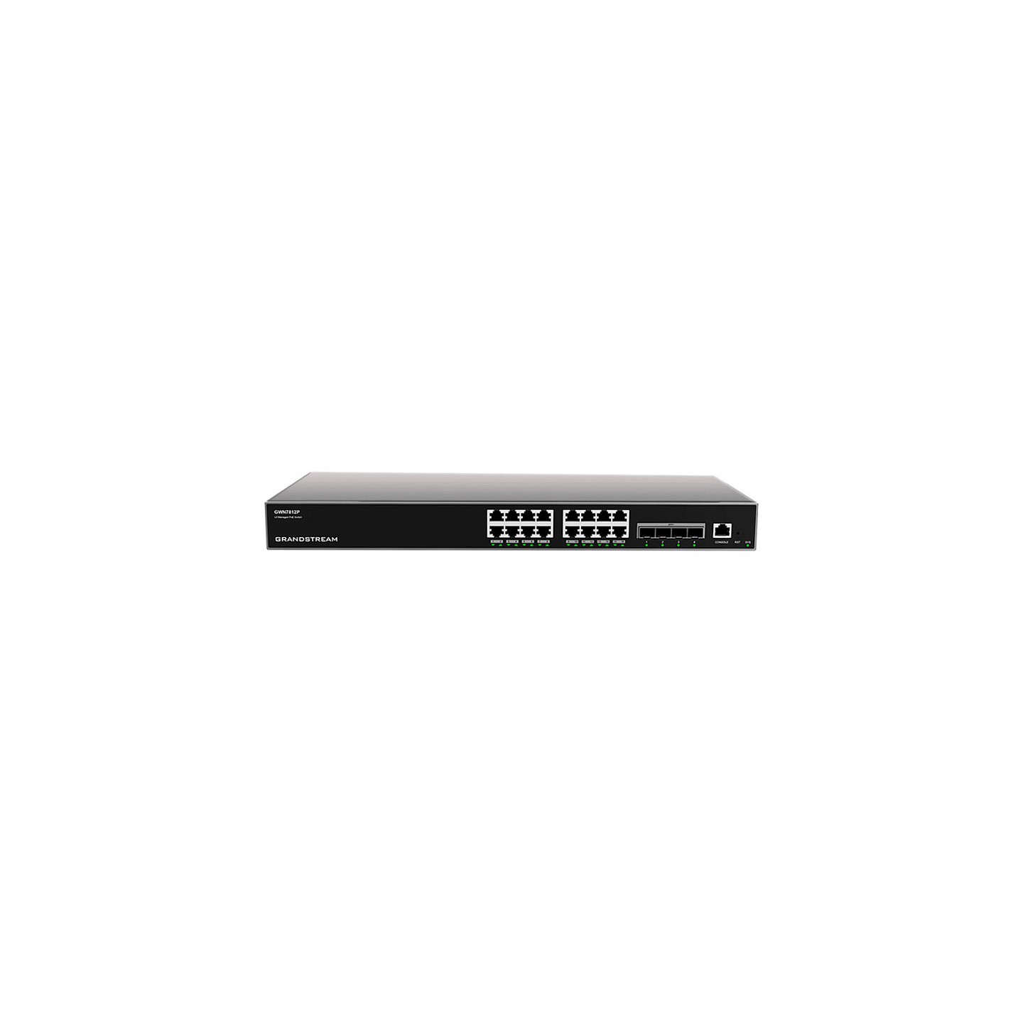 16P Grandstream GWN7812P 16x Port PoE Layer 3 Managed Netzwerk Switch — Buy in Cyprus with Fast Delivery