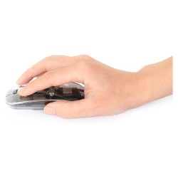 MANHATTAN Funkmaus USB-A 4Tasten RGB LED schwarz transparent — Buy in Cyprus with Fast Delivery