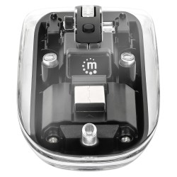 MANHATTAN Funkmaus USB-A 4Tasten RGB LED schwarz transparent — Buy in Cyprus with Fast Delivery