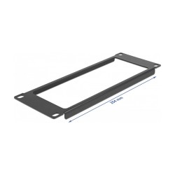 10? Netzwerkschrank Panel mit Öffnung 2 HE schwarz — Buy in Cyprus with Fast Delivery