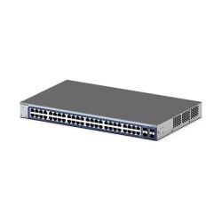 NETGEAR GS748T - V6 - Switch - L3 Lite - Smart - 48 x 10 100 1000 + 2 x Gigabit SFP + 2 x Kombi-Gigabit-SFP - Desktop...