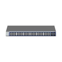 NETGEAR GS748T - V6 - Switch - L3 Lite - Smart - 48 x 10 100 1000 + 2 x Gigabit SFP + 2 x Kombi-Gigabit-SFP - Desktop...