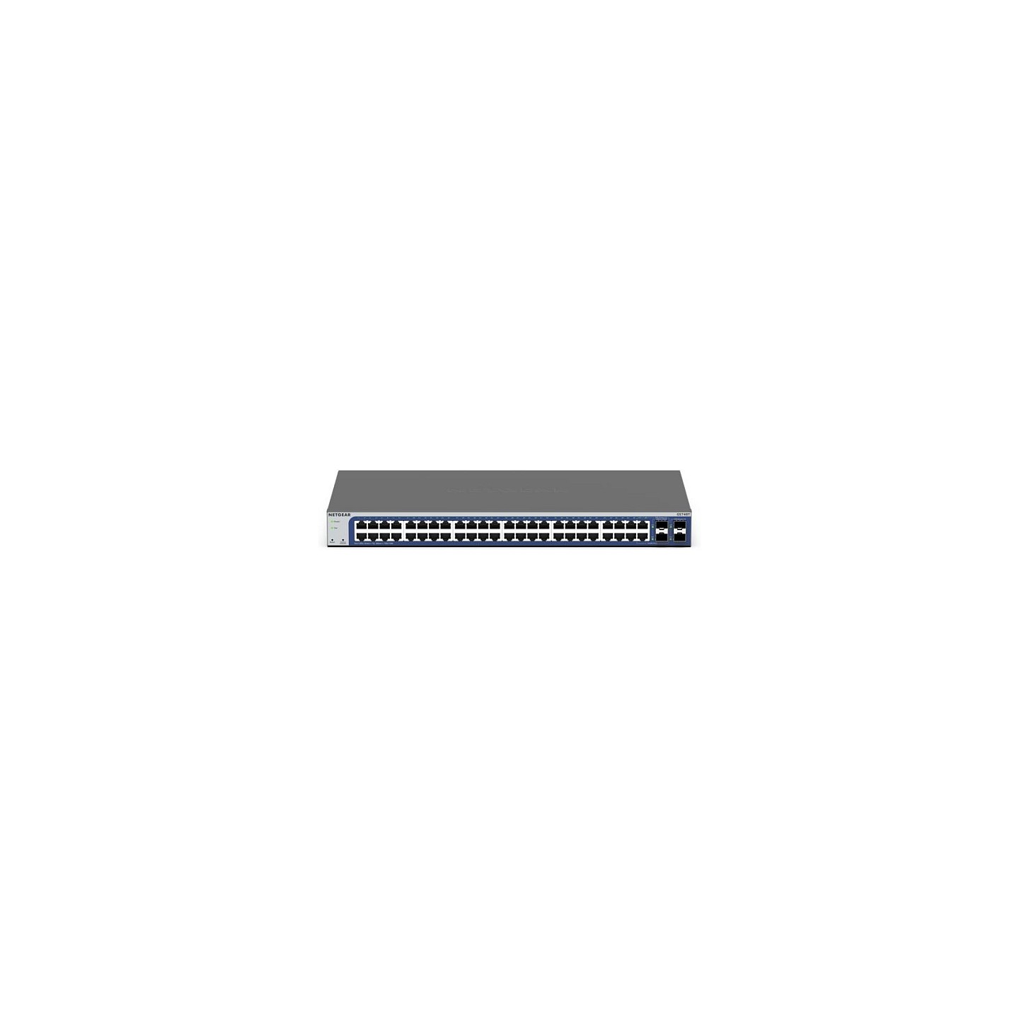 NETGEAR GS748T - V6 - Switch - L3 Lite - Smart - 48 x 10 100 1000 + 2 x Gigabit SFP + 2 x Kombi-Gigabit-SFP - Desktop...