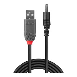 LINDY USB2.0 Typ A an DC 3.5 1.35 Hohlstec Adapterkabel 1.5m — Buy in Cyprus with Fast Delivery