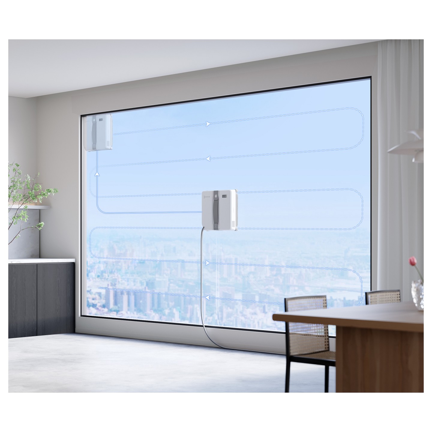 ECOVACS WINBOT Mini Fensterputzroboter grau — Buy in Cyprus with Fast Delivery