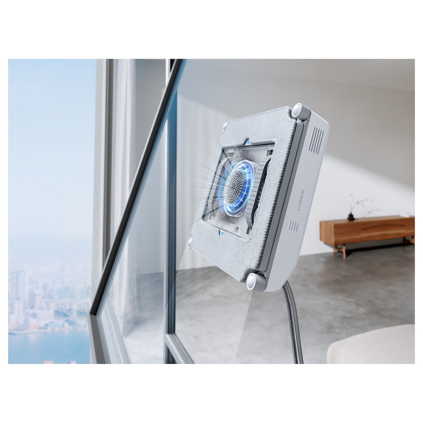 ECOVACS WINBOT Mini Fensterputzroboter grau — Buy in Cyprus with Fast Delivery