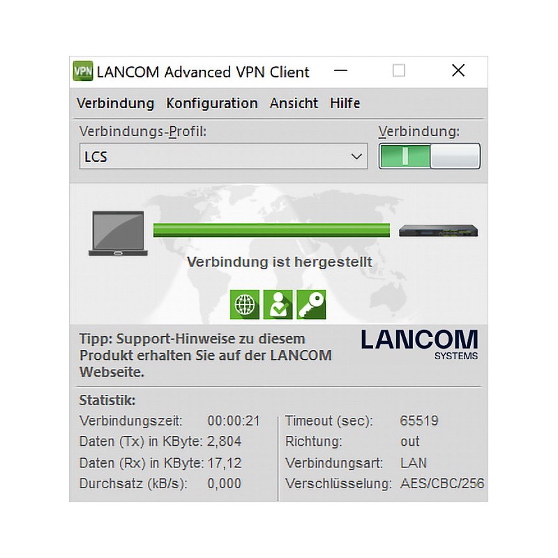 LANCOM Advanced VPN Client (Windows. 10 Benutzer) - ESD — Buy in Cyprus with Fast Delivery