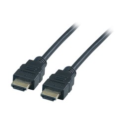 EFB HighSpeed HDMI Kabel.Ethernet 4K30Hz A-A St-St.0.5m.schw — Buy in Cyprus with Fast Delivery