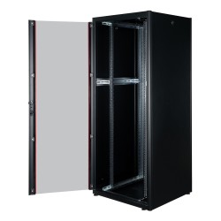 ROLINE 19-Zoll Netzwerkschrank Basic 42HE. 800x800 BxT Glastr schwarz — Buy in Cyprus with Fast Delivery
