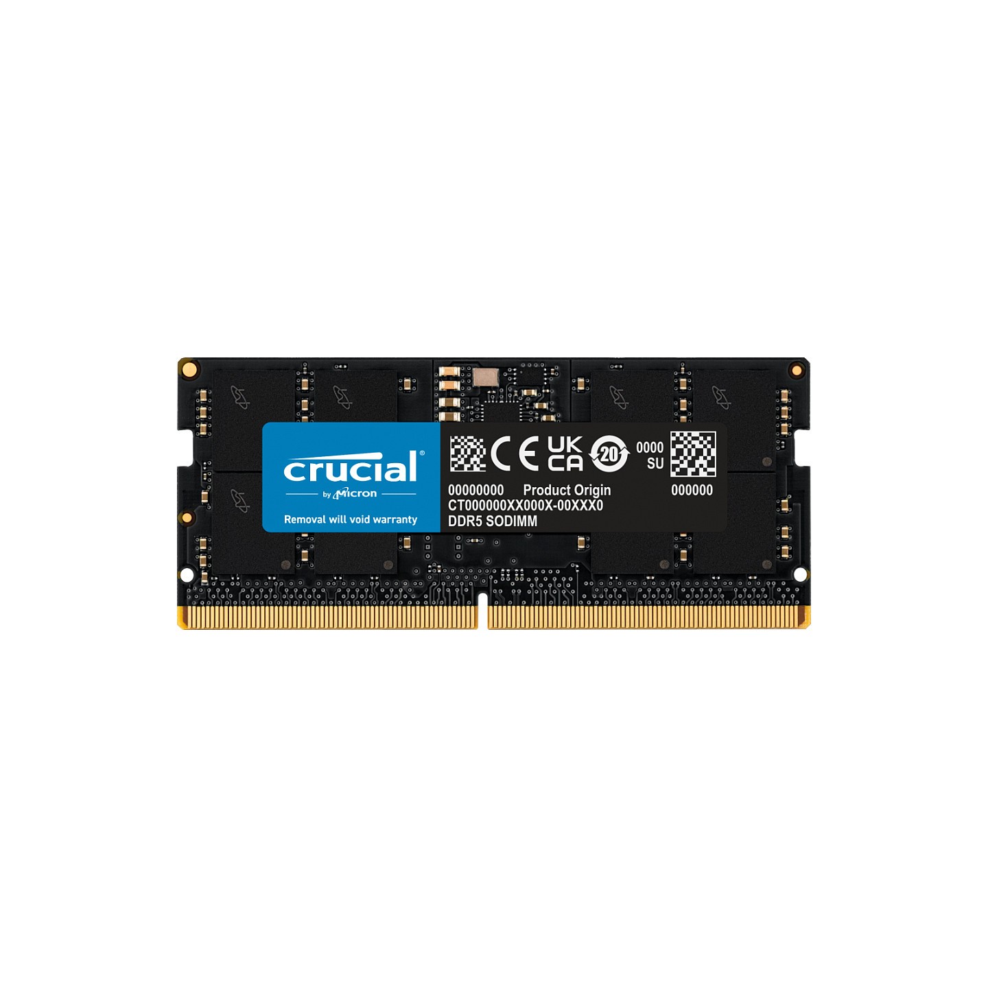 Crucial 16GB DDR5-5600 SO-DIMM Laptop Memory CT16G56C46S5 (Tray) — Buy in Cyprus with Fast Delivery
