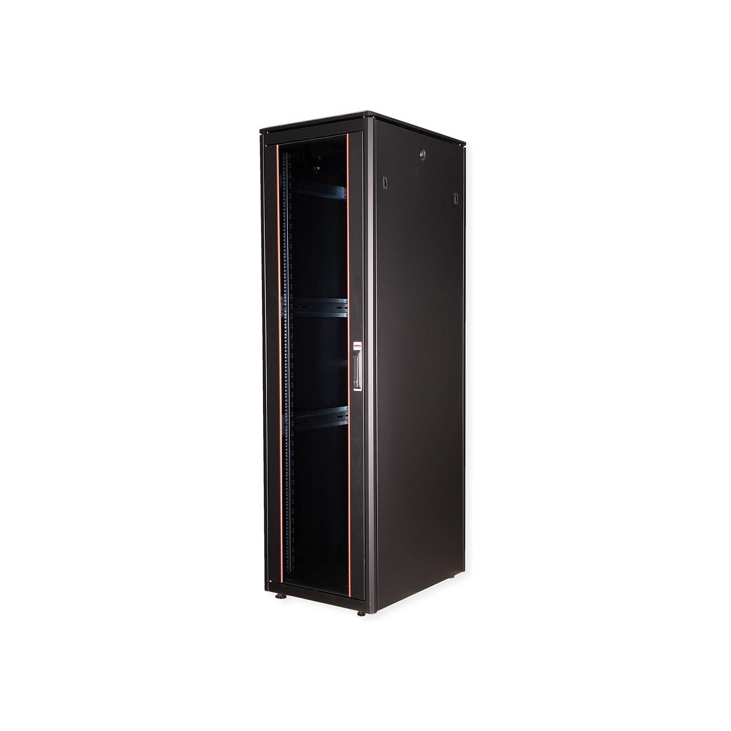 ROLINE 19-Zoll Netzwerkschrank Pro 47 HE. 600x800 BxT Glastr schwarz — Buy in Cyprus with Fast Delivery