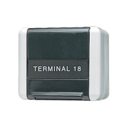Jung 854W AP WD-Datenanschlußgehäuse mit Schriftfeld — Buy in Cyprus with Fast Delivery