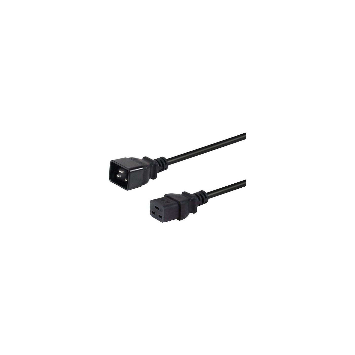 Equip Stromkabel C20 - to C19 St Bu schwarz 1.80m — Buy in Cyprus with Fast Delivery