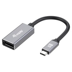 Equip Adapter USB-C - to DisplayPort 1.4 8K60Hz 0.15m gr — Buy in Cyprus with Fast Delivery