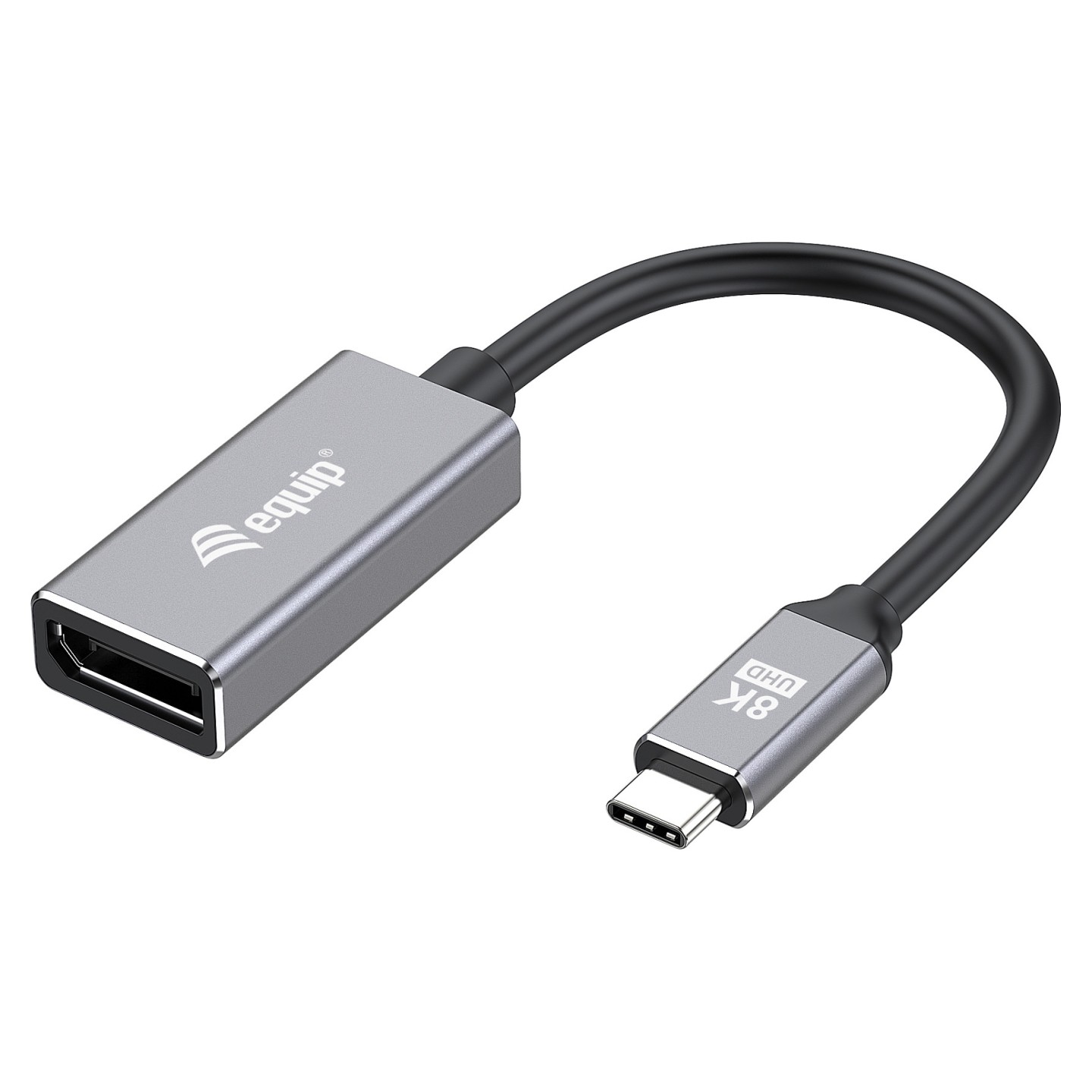 Equip Adapter USB-C - to DisplayPort 1.4 8K60Hz 0.15m gr — Buy in Cyprus with Fast Delivery