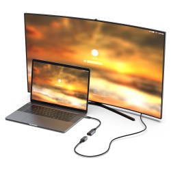 Equip Adapter USB-C - to DisplayPort 1.4 8K60Hz 0.15m gr — Buy in Cyprus with Fast Delivery