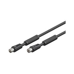 Good Connections TV Antennenkabel schwarz 5m — Buy in Cyprus with Fast Delivery