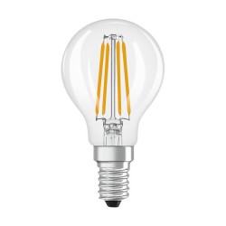 Osram CLP40 DIM 3.4W 827 FIL CL E14 P 3.4W 827 Clear E14 Dimmbare LED-Tropfen — Buy in Cyprus with Fast Delivery