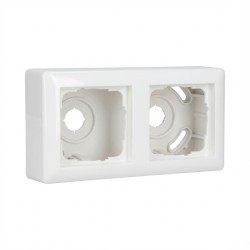 GIRA 106203 AP-Gehäuse 2f + Rahmen Standard 55 Reinweiß — Buy in Cyprus with Fast Delivery