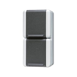 Jung 822 W AP WD-Doppel-Steckdose senkrecht — Buy in Cyprus with Fast Delivery