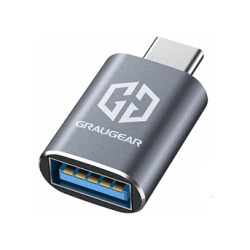 GRAUGEAR USB 3.2 Gen2 Adapter Type-A zu Type-C Stecker 2 Stk — Buy in Cyprus with Fast Delivery
