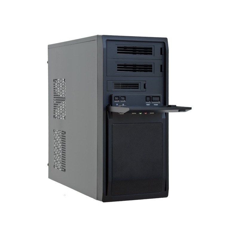 Buy Chieftec Libra LG-01B-OP - Mid Tower PC Case, Black - ATX/mATX, Top PSU, 380... in Cyprus, Nicosia, Limassol, Larnaka, Pafos