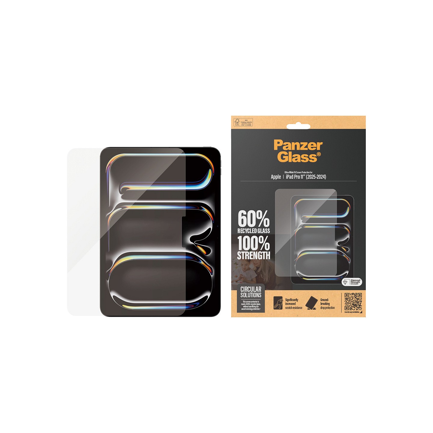 PanzerGlass Displayschutz iPad Pro 11' 2024 Ultra-Wide Fit — Buy in Cyprus with Fast Delivery