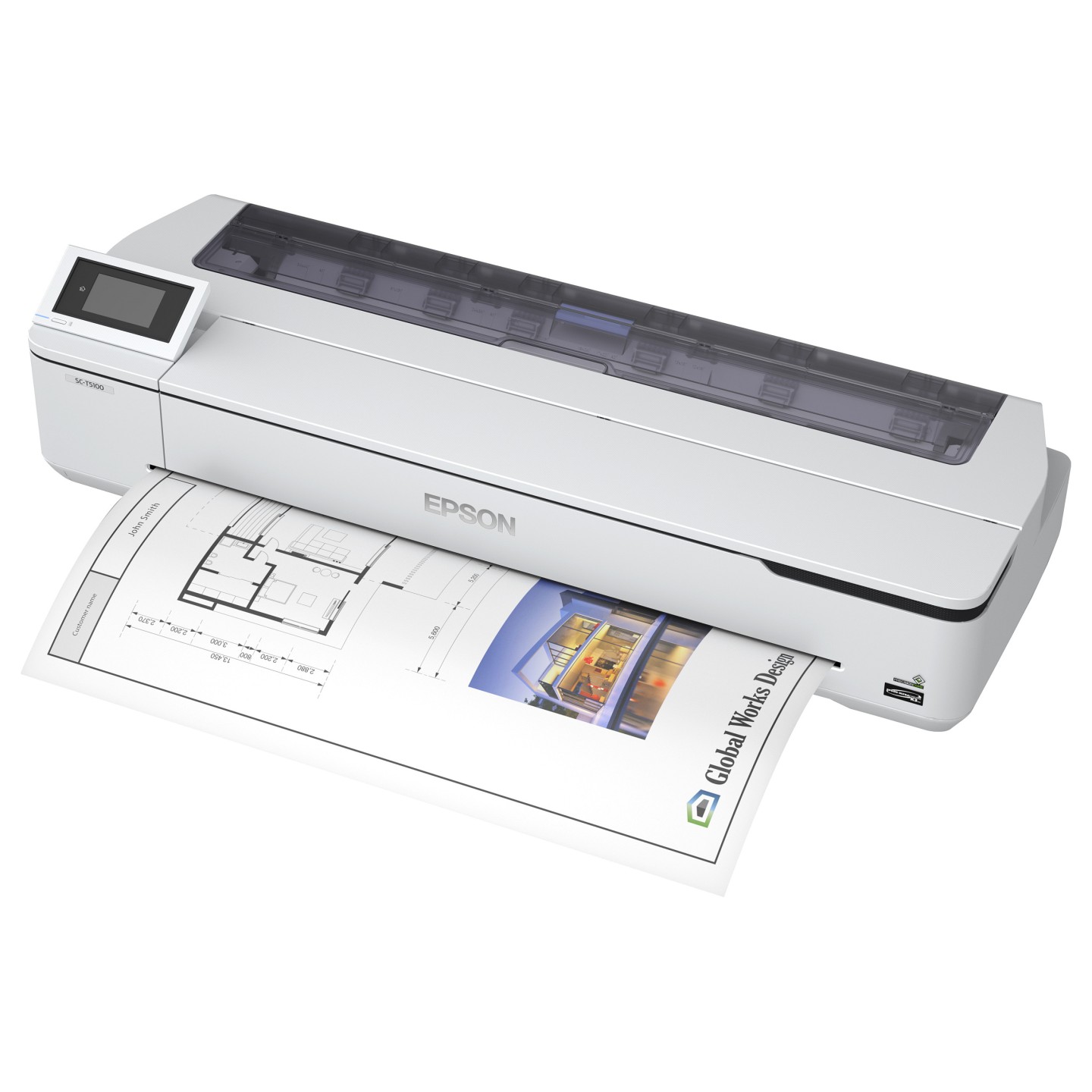 T Epson SureColor SC-T5100N Tinten-Großformatdrucker — Buy in Cyprus with Fast Delivery