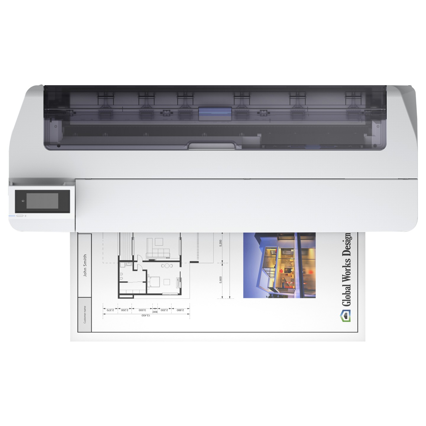 T Epson SureColor SC-T5100N Tinten-Großformatdrucker — Buy in Cyprus with Fast Delivery