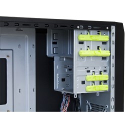 Buy Chieftec Libra LG-01B-OP - Mid Tower PC Case, Black - ATX/mATX, Top PSU, 380... in Cyprus, Nicosia, Limassol, Larnaka, Pafos