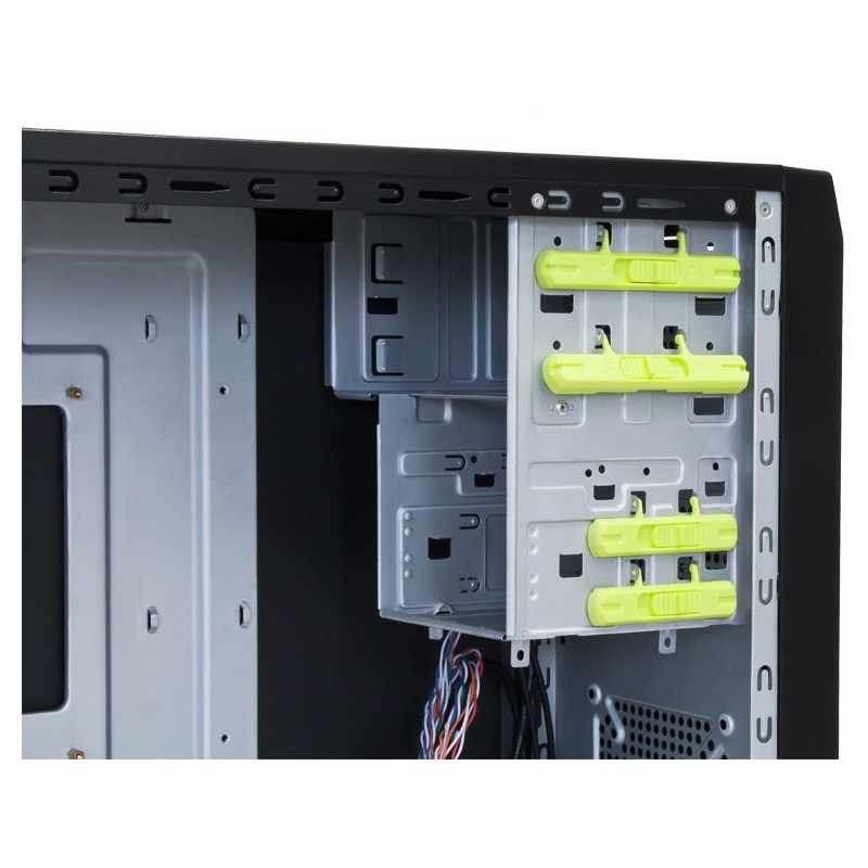 Buy Chieftec Libra LG-01B-OP - Mid Tower PC Case, Black - ATX/mATX, Top PSU, 380... in Cyprus, Nicosia, Limassol, Larnaka, Pafos