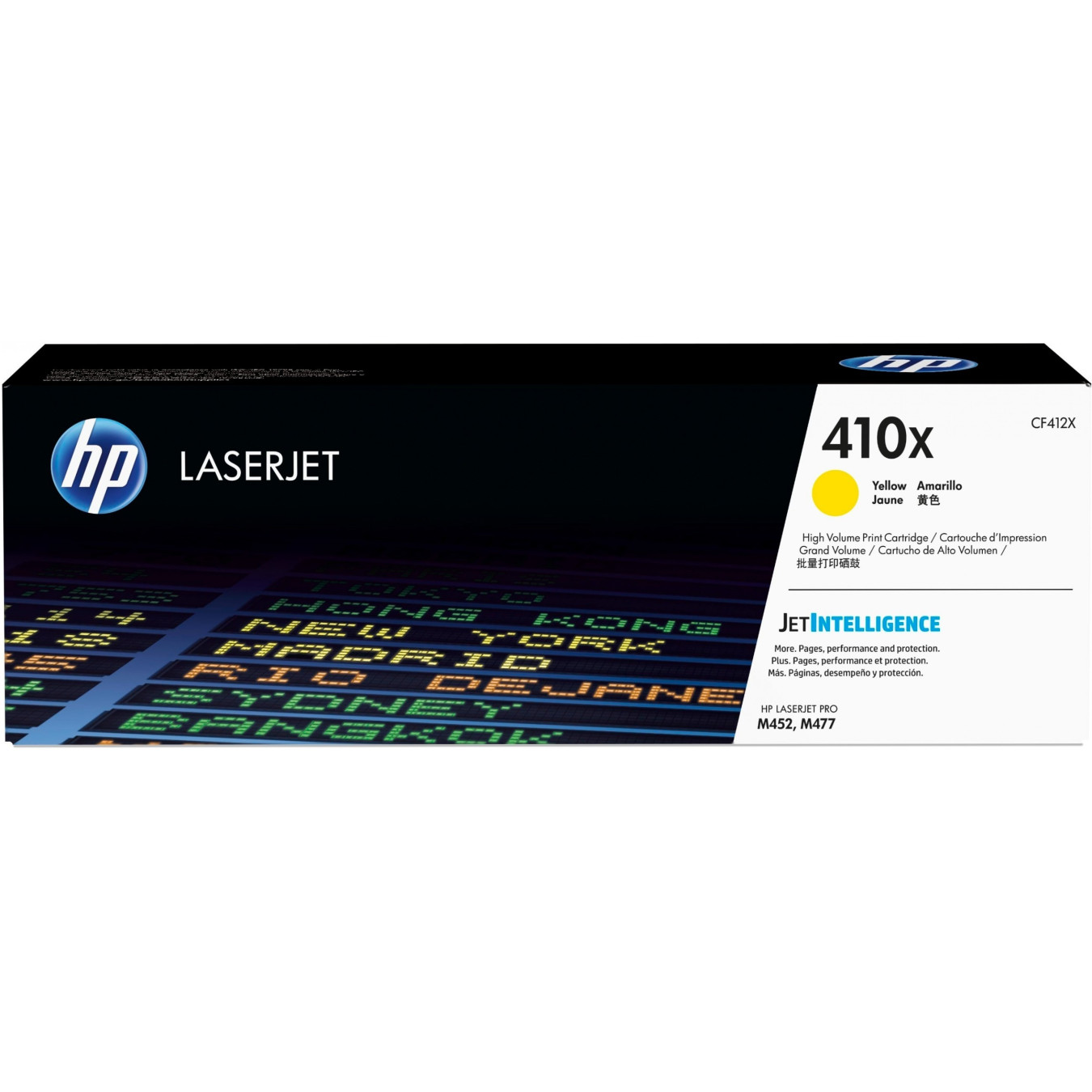 HP 410X Original High-Yield Toner Cartridge - Yellow (5,000 pages) — Buy in Cyprus with Fast Delivery