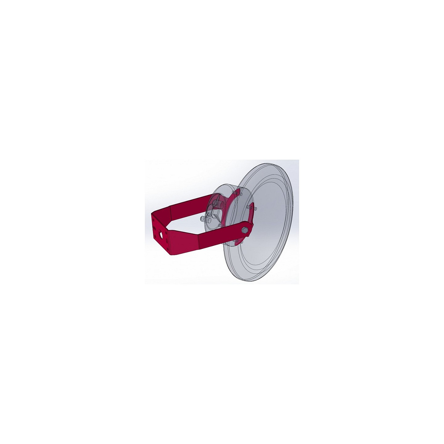 Synergy 21 LED Spot Pendelleuchte UFO zub. Wandhalterung für UFO size S Bügel lang — Buy in Cyprus with Fast Delivery