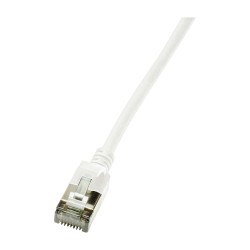 Logilink Patchkabel CAT6A U FTP TPE SlimLine weiß 0.3m — Buy in Cyprus with Fast Delivery