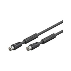 Good Connections TV Antennenkabel schwarz 7.5m — Buy in Cyprus with Fast Delivery