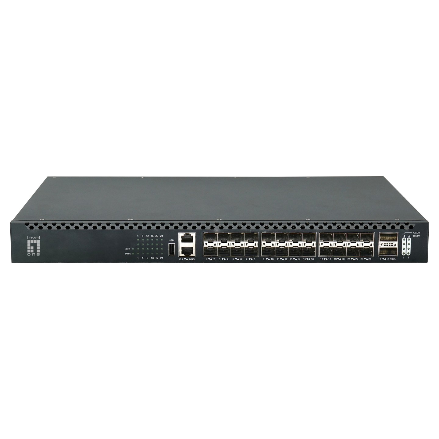 Switch 26x GE XQS-3126 2x40 100GbE 19' 185W 24xPoE — Buy in Cyprus with Fast Delivery