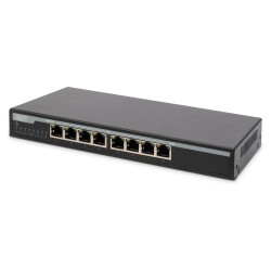 DIGITUS 8-Port 10 100 1000 Mbps PoE Gigabit Desktop Switch — Buy in Cyprus with Fast Delivery
